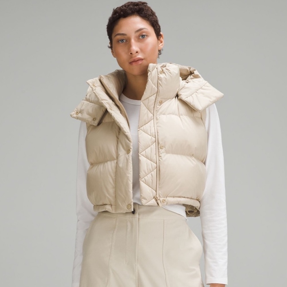 Lululemon Wunder Under Puff Super Cropped Vest